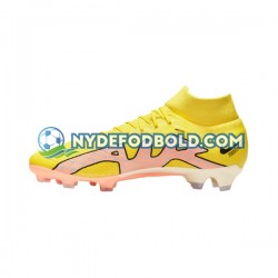 Lyserød Gul Fodboldstøvler Nike Air Zoom Mercurial Superfly IX Pro FG Lucent