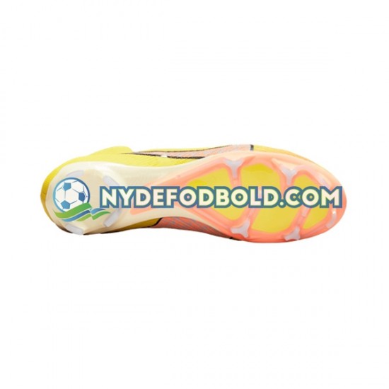 Lyserød Gul Fodboldstøvler Nike Air Zoom Mercurial Superfly IX Pro FG Lucent