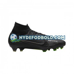 Grå Sort Fodboldstøvler Nike Air Zoom Mercurial Superfly IX Shadow Elite FG