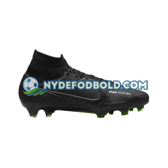 Grå Sort Fodboldstøvler Nike Air Zoom Mercurial Superfly IX Shadow Elite FG