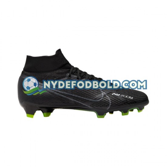 Grå Sort Fodboldstøvler Nike Air Zoom Mercurial Superfly IX Shadow Pro FG