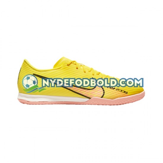 Lyserød Gul Fodboldstøvler Nike Air Zoom Mercurial Vapor XV Academy IC Halle Lucent