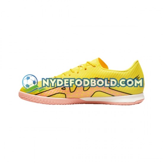 Lyserød Gul Fodboldstøvler Nike Air Zoom Mercurial Vapor XV Academy IC Halle Lucent