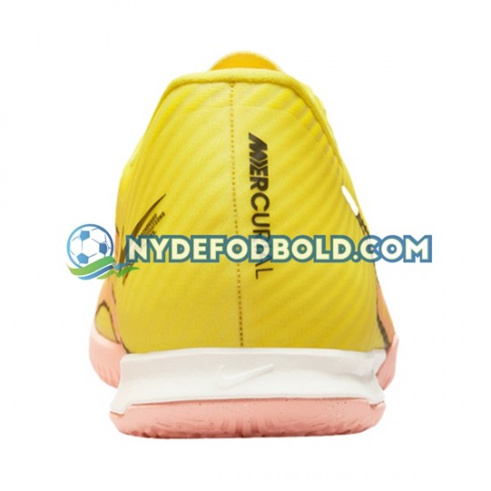 Lyserød Gul Fodboldstøvler Nike Air Zoom Mercurial Vapor XV Academy IC Halle Lucent