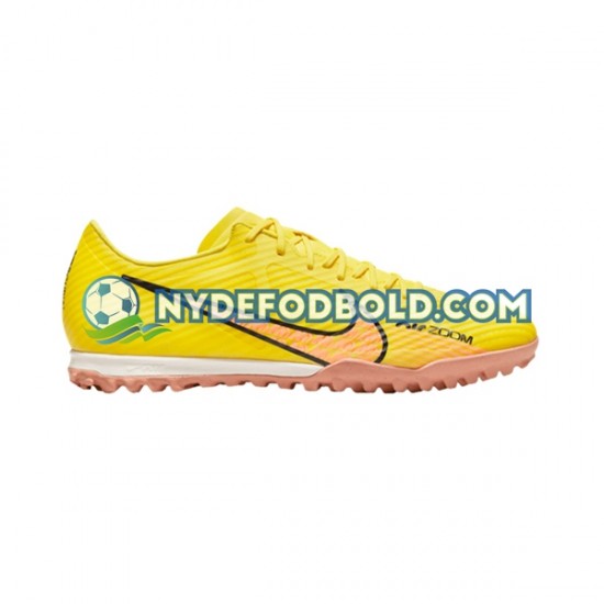 Lyserød Gul Fodboldstøvler Nike Air Zoom Mercurial Vapor XV Academy TF Lucent