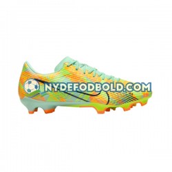 Blå Grøn Fodboldstøvler Nike Air Zoom Mercurial Vapor XV Bonded Academy FGMG