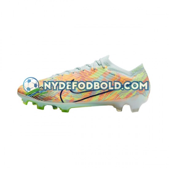 Blå Grøn Fodboldstøvler Nike Air Zoom Mercurial Vapor XV Bonded Elite FG