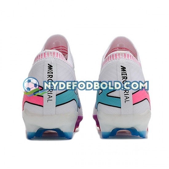 Lilla Lyserød Hvid Fodboldstøvler Nike Air Zoom Mercurial Vapor XV Elite AG