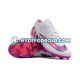 Lilla Lyserød Hvid Fodboldstøvler Nike Air Zoom Mercurial Vapor XV Elite AG