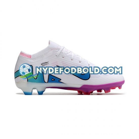 Lilla Lyserød Hvid Fodboldstøvler Nike Air Zoom Mercurial Vapor XV Elite AG