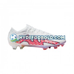 Rød Hvid Fodboldstøvler Nike Air Zoom Mercurial Vapor XV Elite FG