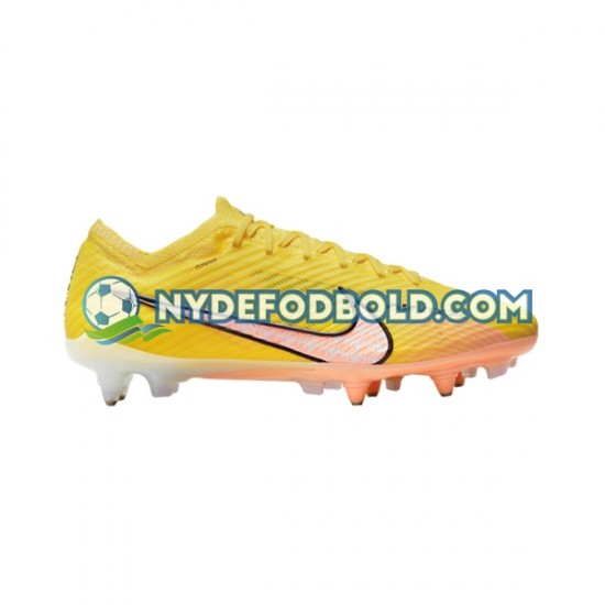 Lyserød Gul Fodboldstøvler Nike Air Zoom Mercurial Vapor XV Elite SG Pro AC Lucent