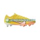 Lyserød Gul Fodboldstøvler Nike Air Zoom Mercurial Vapor XV Elite SG Pro AC Lucent
