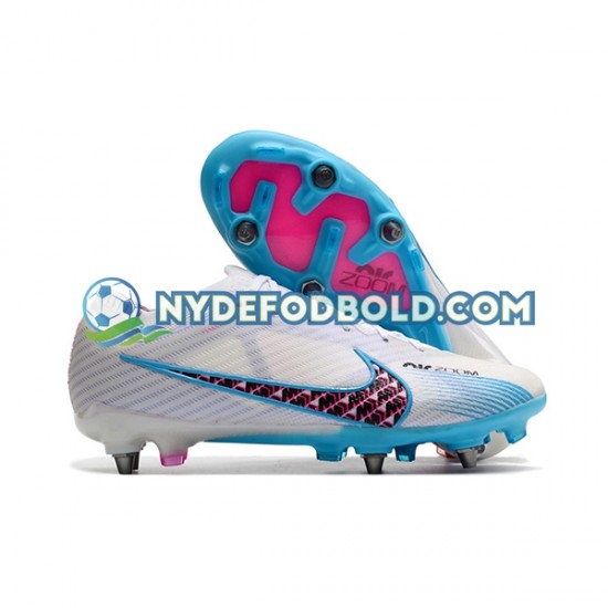 Blå Hvid Fodboldstøvler Nike Air Zoom Mercurial Vapor XV Elite SG