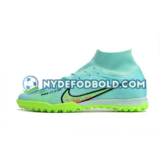 Blå Fodboldstøvler Nike Air Zoom Mercurial Vapor XV Elite TF
