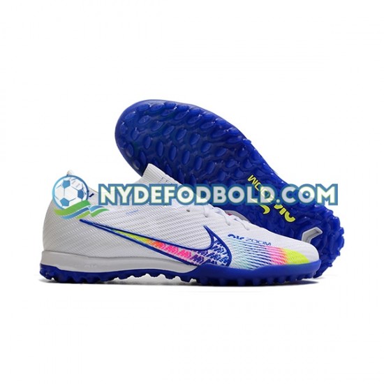 Blå Hvid Fodboldstøvler Nike Air Zoom Mercurial Vapor XV Elite TF