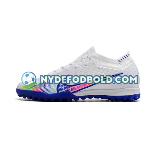 Blå Hvid Fodboldstøvler Nike Air Zoom Mercurial Vapor XV Elite TF