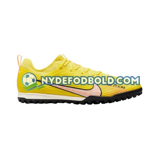 Lyserød Gul Fodboldstøvler Nike Air Zoom Mercurial Vapor XV Pro TF Lucent