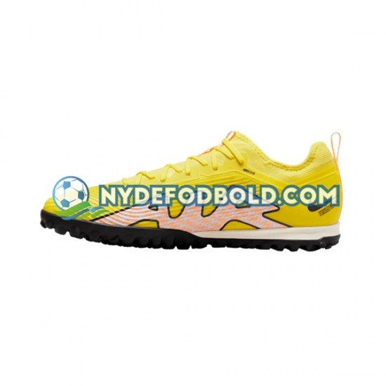 Lyserød Gul Fodboldstøvler Nike Air Zoom Mercurial Vapor XV Pro TF Lucent