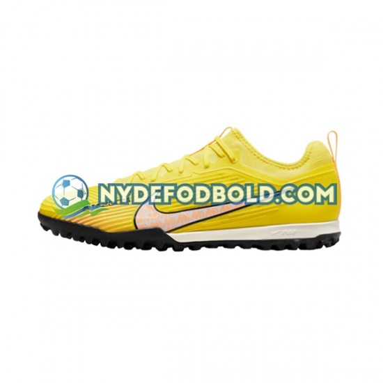 Lyserød Gul Fodboldstøvler Nike Air Zoom Mercurial Vapor XV Pro TF Lucent