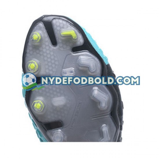 Blå Sort Fodboldstøvler Nike HyperVenom Phantom III Elite FG