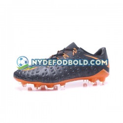 Orange Sort Fodboldstøvler Nike HyperVenom Phantom III Elite FG