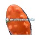 Orange Sort Fodboldstøvler Nike HyperVenom Phantom III Elite FG