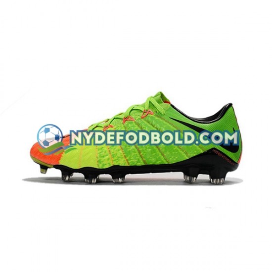 Orange Grøn Fodboldstøvler Nike HyperVenom Phantom III Elite FG