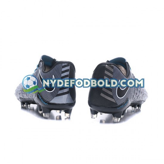 Grå Sort Fodboldstøvler Nike HyperVenom Phantom III Elite FG