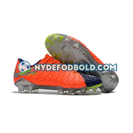 Orange Blå Fodboldstøvler Nike HyperVenom Phantom III Elite FG