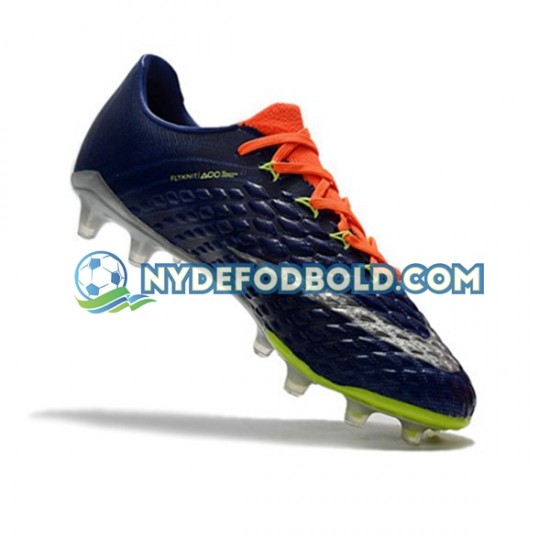 Orange Blå Fodboldstøvler Nike HyperVenom Phantom III Elite FG