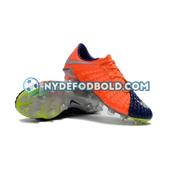 Orange Blå Fodboldstøvler Nike HyperVenom Phantom III Elite FG
