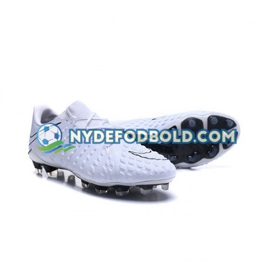 Hvid Fodboldstøvler Nike HyperVenom Phantom III Elite FG