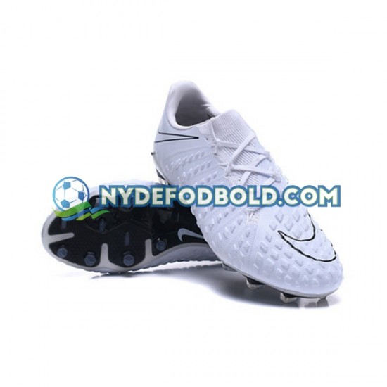 Hvid Fodboldstøvler Nike HyperVenom Phantom III Elite FG