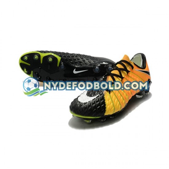 Gul Sort Fodboldstøvler Nike HyperVenom Phantom III Elite FG