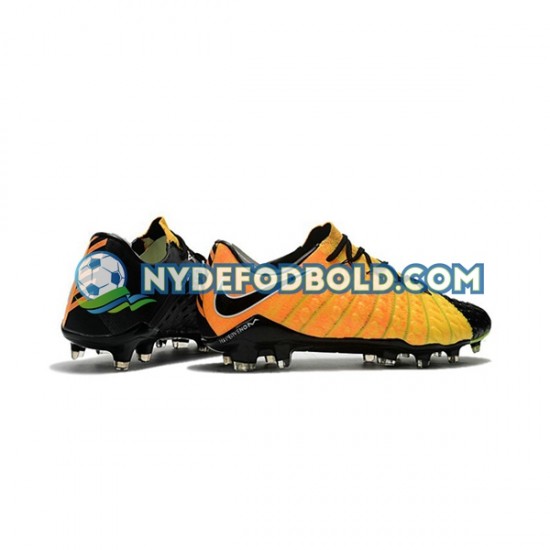 Gul Sort Fodboldstøvler Nike HyperVenom Phantom III Elite FG