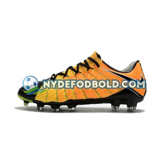 Gul Sort Fodboldstøvler Nike HyperVenom Phantom III Elite FG