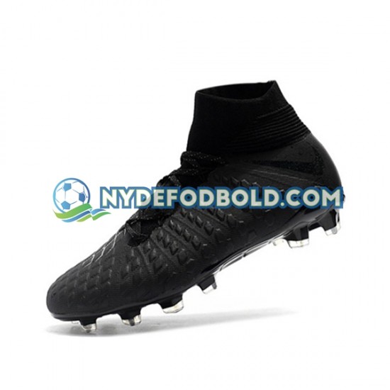 Hvid Sort Fodboldstøvler Nike Hypervenom Phantom 3 Elite DF FG