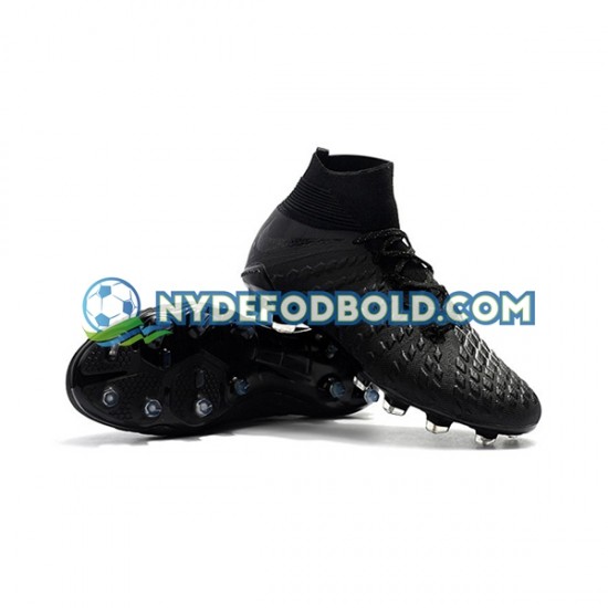 Hvid Sort Fodboldstøvler Nike Hypervenom Phantom 3 Elite DF FG