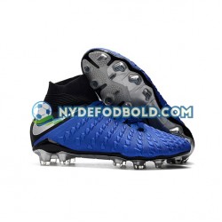 Blå Fodboldstøvler Nike Hypervenom Phantom 3 Elite DF FG
