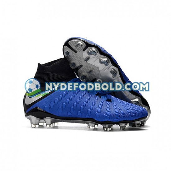 Blå Fodboldstøvler Nike Hypervenom Phantom 3 Elite DF FG