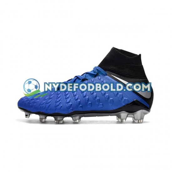 Blå Fodboldstøvler Nike Hypervenom Phantom 3 Elite DF FG