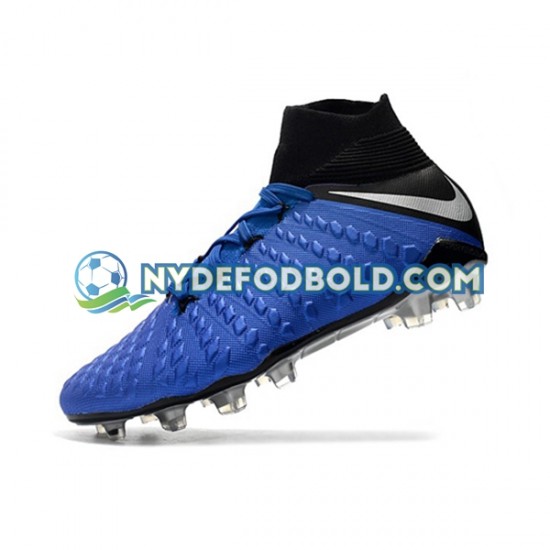 Blå Fodboldstøvler Nike Hypervenom Phantom 3 Elite DF FG