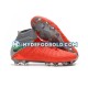 Rød Grå Fodboldstøvler Nike Hypervenom Phantom 3 Elite DF FG