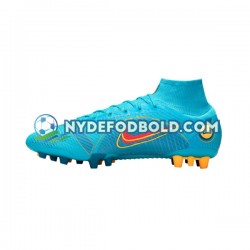 Blå Fodboldstøvler Nike Mercurial Superfly VIII Blueprint Elite AG