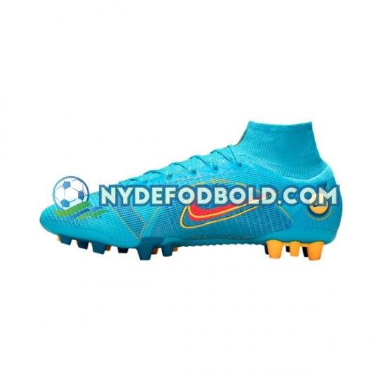Blå Fodboldstøvler Nike Mercurial Superfly VIII Blueprint Elite AG