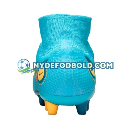 Blå Fodboldstøvler Nike Mercurial Superfly VIII Blueprint Elite AG