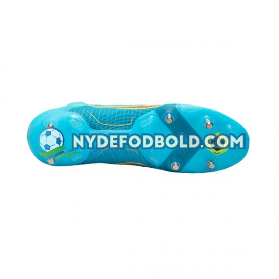 Blå Fodboldstøvler Nike Mercurial Superfly VIII Blueprint Elite SG Pro AC