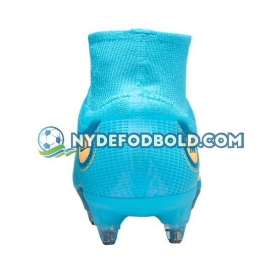 Blå Fodboldstøvler Nike Mercurial Superfly VIII Blueprint Elite SG Pro AC