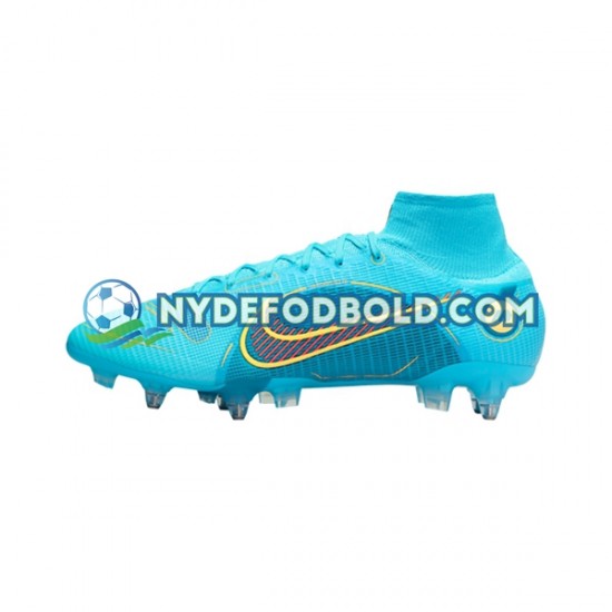 Blå Fodboldstøvler Nike Mercurial Superfly VIII Blueprint Elite SG Pro AC